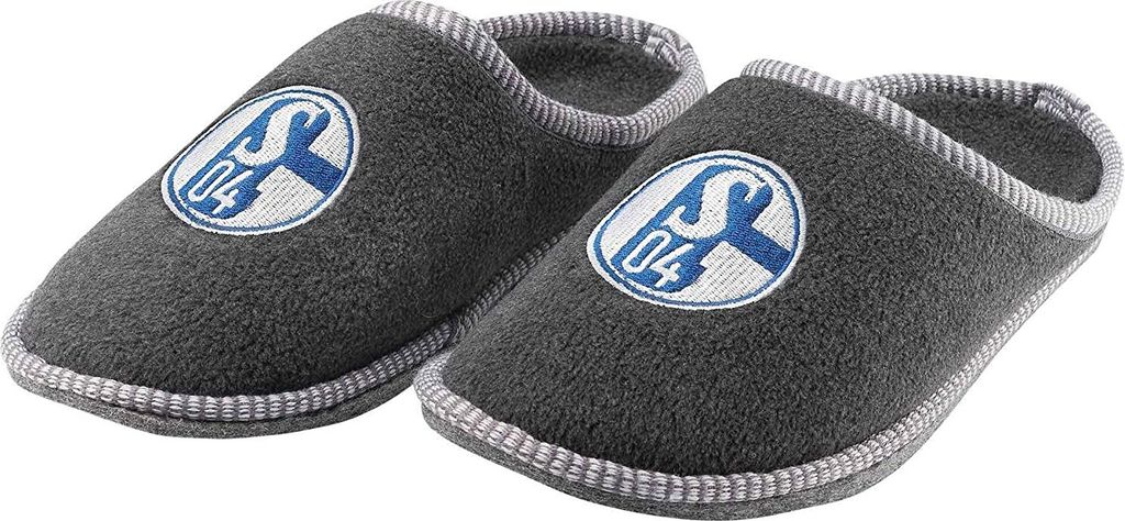 Hausschuhe Pantoffeln FC Schalke 04 S04 Gr. 34-35 Produktbild 