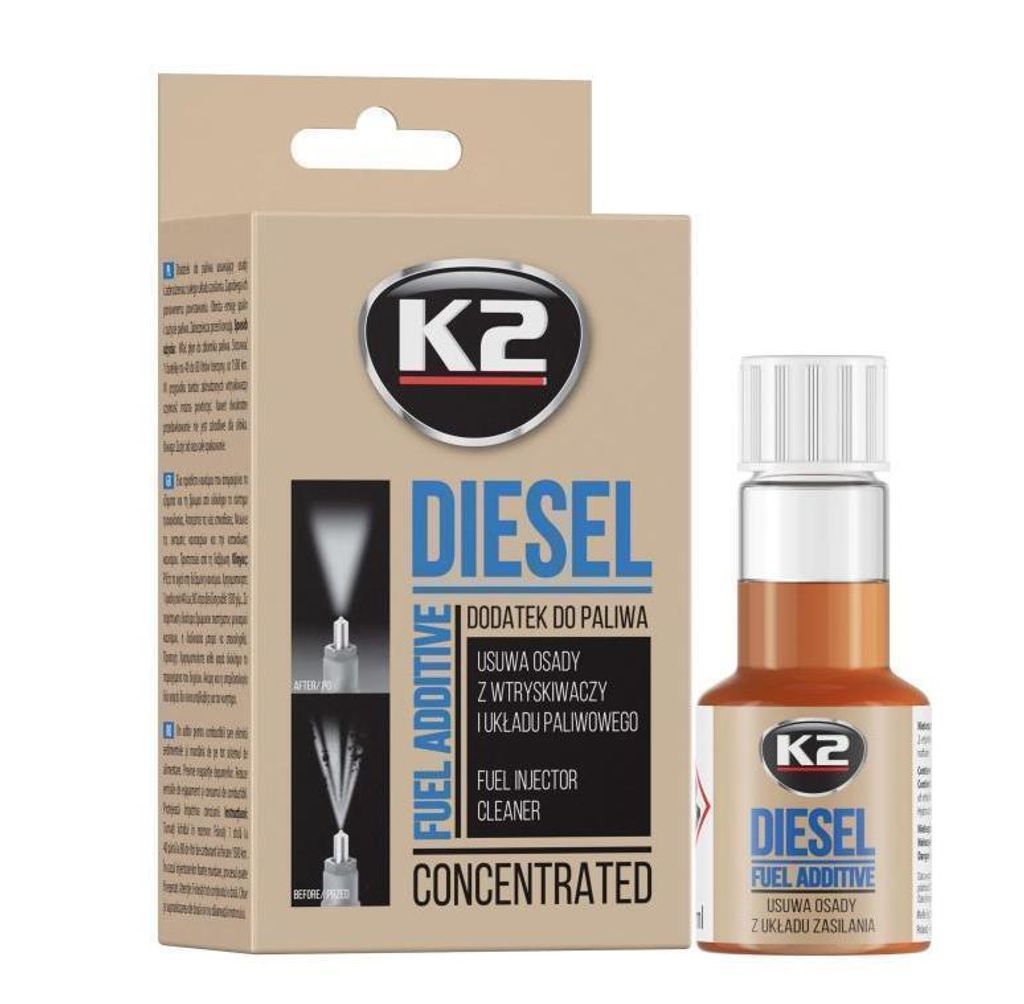 K2 Diesel-Kraftstoffadditiv-Injektor-Reiniger 50Ml Produktbild 