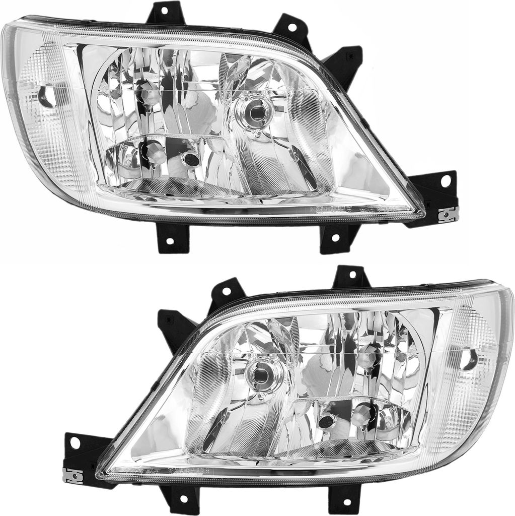 TYC Scheinwerfer Set für Mercedes Sprinter 8/2002-5/2006 H3 Produktbild 