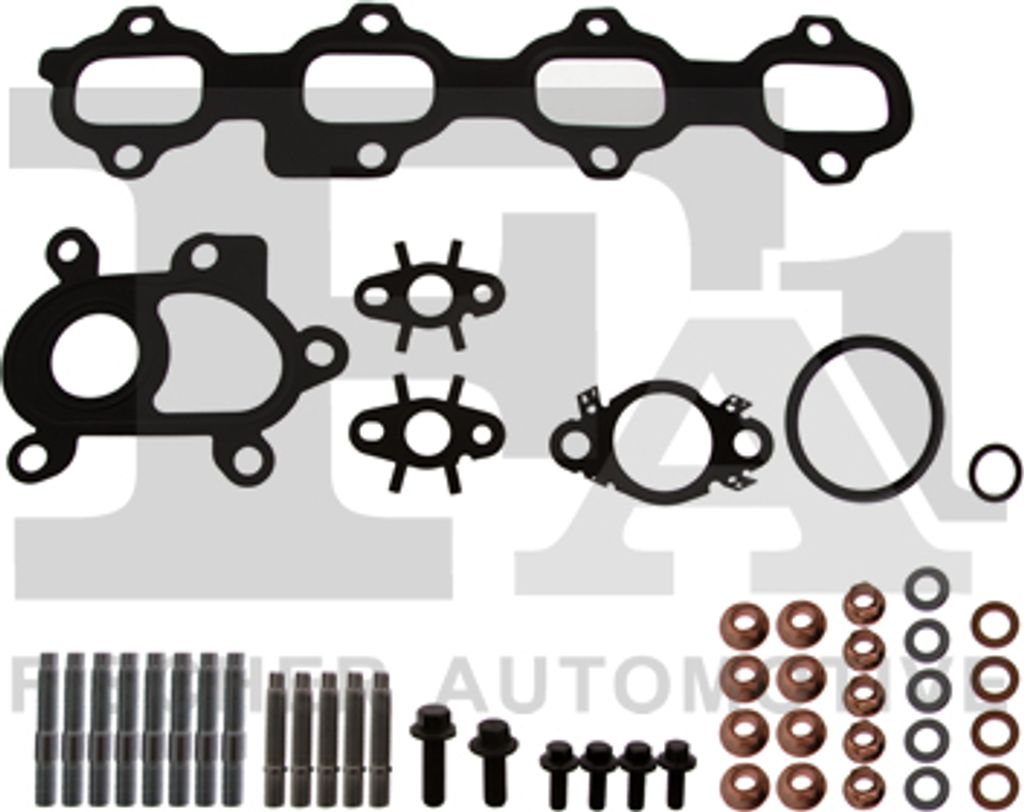 FA1 KT120680 Montagesatz Turbolader für OPEL Vivaro B Combi (X82) Vivaro B Kastenwagen (X82) Vivaro B Pritsche / Fahrgestell (X82) für RENAULT