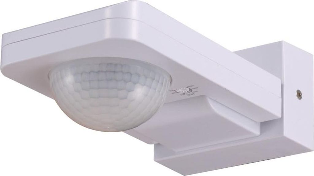 hoftronic PIR-Bewegungsmelder 1000W 360° 20m IP65 Weiß