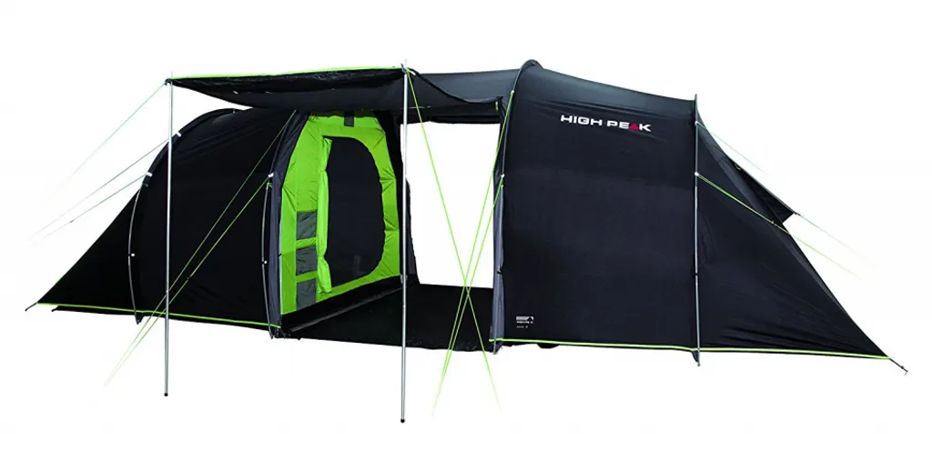 Grande tente tunnel familiale 6 personnes pour vacances et camping