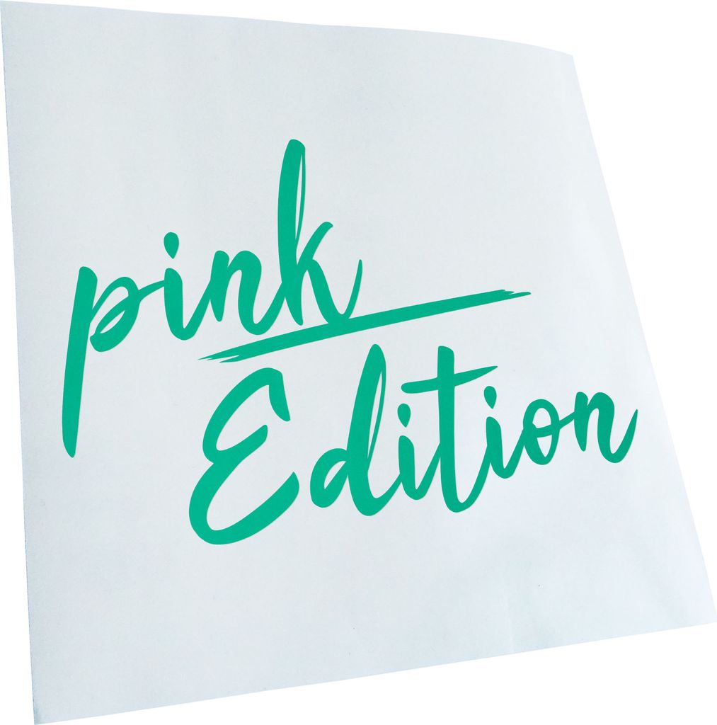 Kiwistar - Autoaufkleber - Pink Edition - Türkis - 30x20cm - Aufkleber für Auto, Laptop, Fahrrad, LKW, Motorrad Mehrfarbig JDM Decal Racing