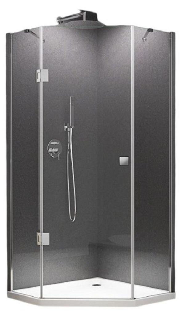 Glaswerk Westfalen- Molly 100x100x195cm Fünfeck Duschkabine Produktbild 