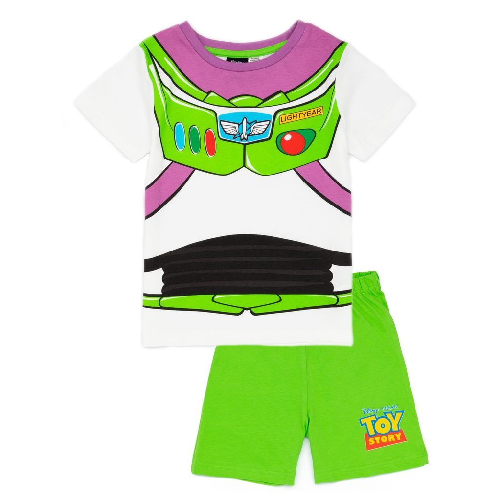 Toy Story - Schlafanzug mit Shorts für Jungen NS7440 (104) (Grün)