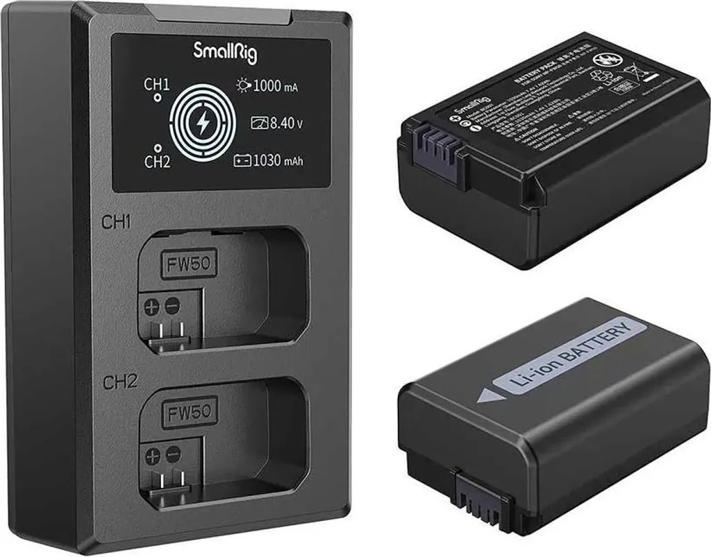 Chargeur de Batterie USB SmallRig 3818 Idéal pour Voyage et Vlog - 2