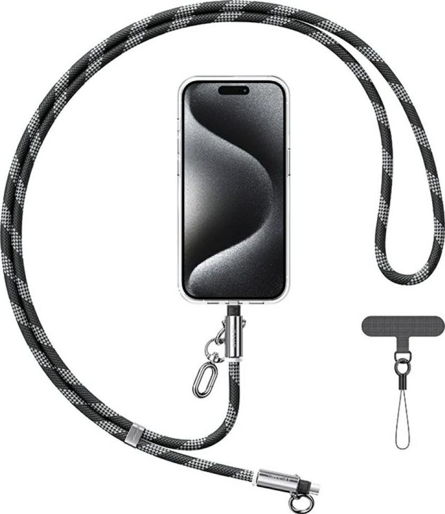 Usams USB-C-auf-Lightning-Kabel, 1,2 m, Schnellladung, Schwarz