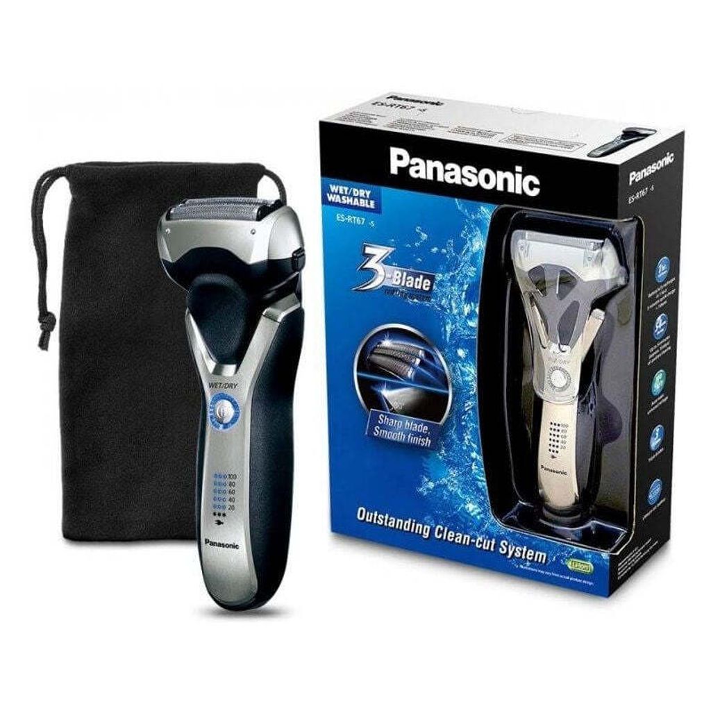 Golarka Panasonic ES-RT67-S503 Wibracyjna, 3 głowice Zdjęcie produktu 4