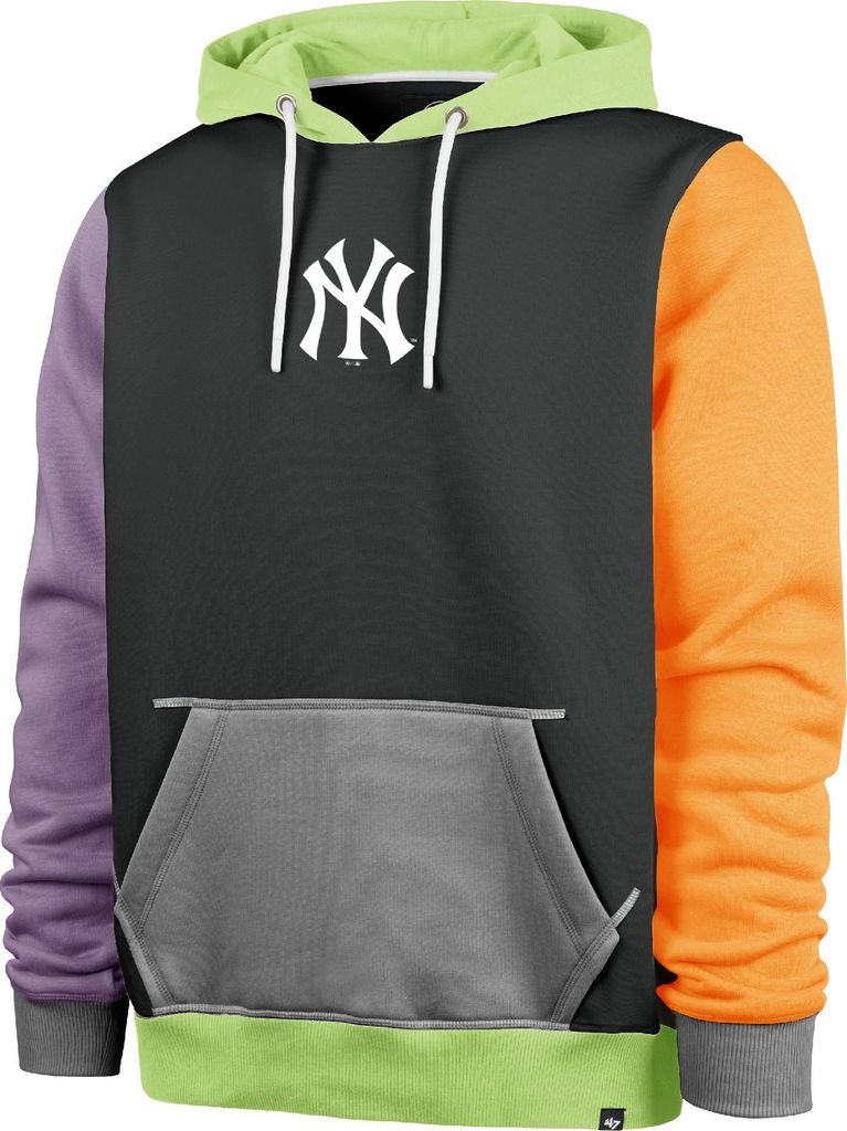 47 Brand Color Fleece Hoody - BLOCK New York Yankees - L