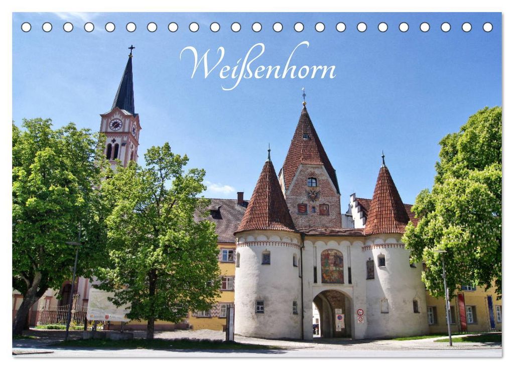 Weißenhorn (Tischkalender 2027 DIN A5 quer), CALVENDO Monatskalender