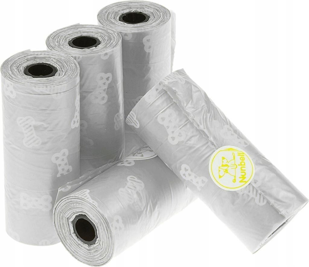 Hundekotbeutel 5 Rollen 75 Stk. farbig