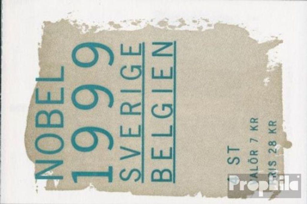 Briefmarken Schweden 1999 Mi MH257 (kompl.Ausg.) postfrisch Nobelpreisträger