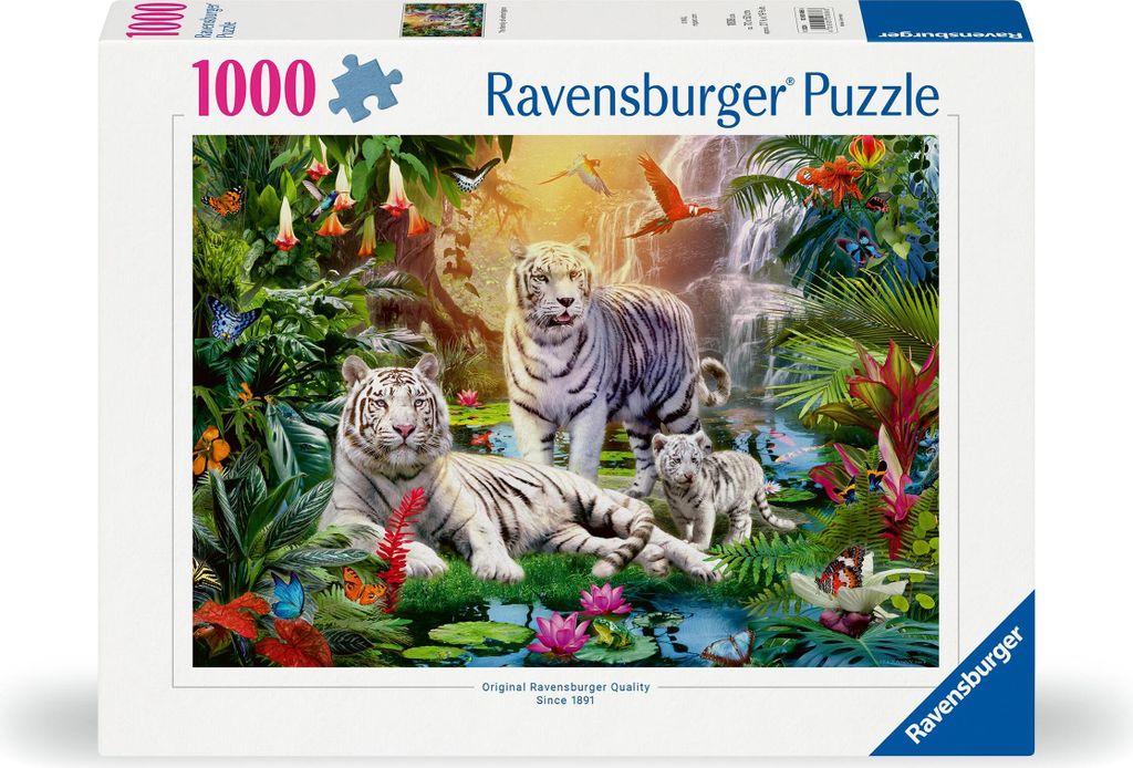 Familie der Weißen Tiger Ravensburger 12000886 Produktbild 