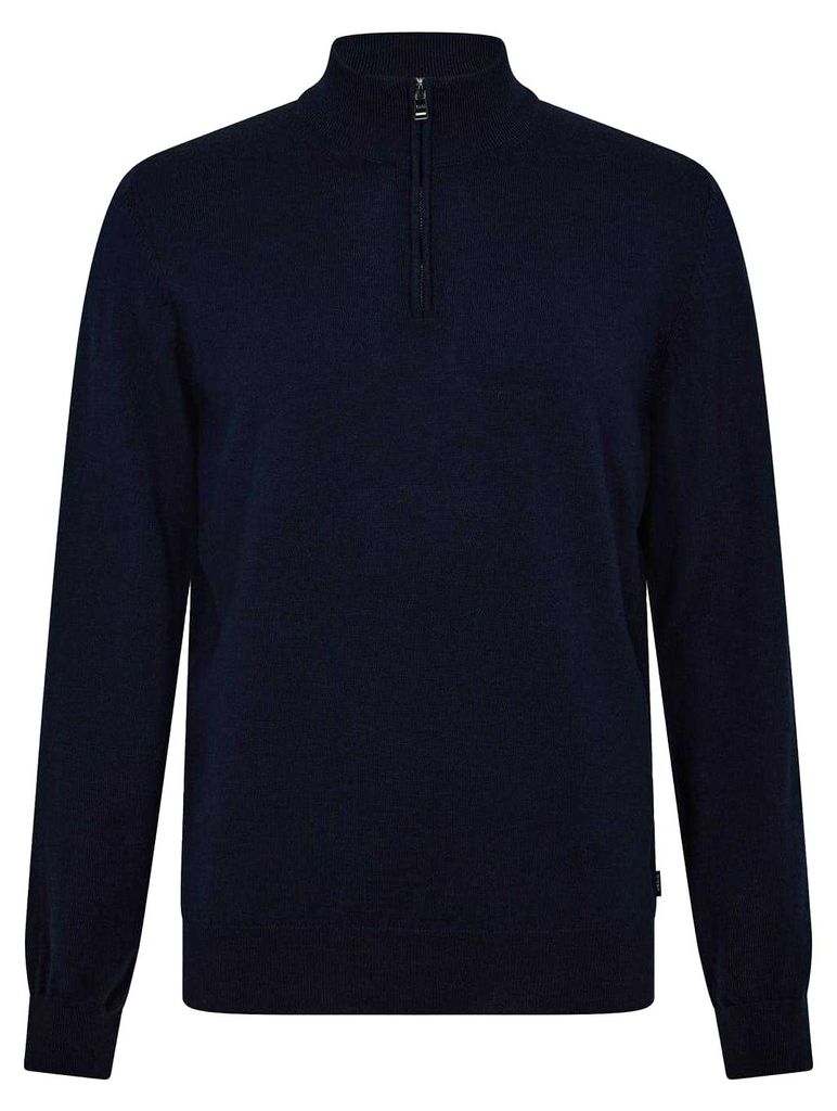 Boss - "Ebenji" Pullover für Herren, Feinstrick GT18070 (XL) (Dunkelblau)