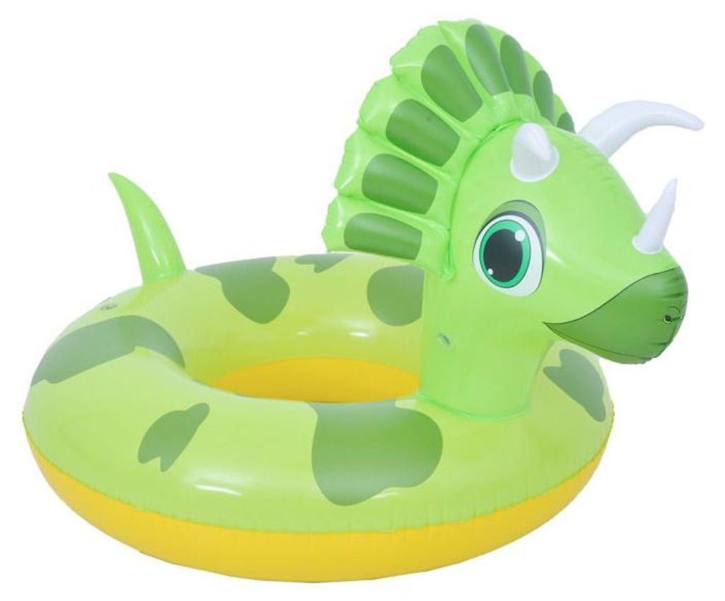 SunClub 35466 Aufblasbarer Schwimmring 88 cm, Dinosaurier Produktbild 