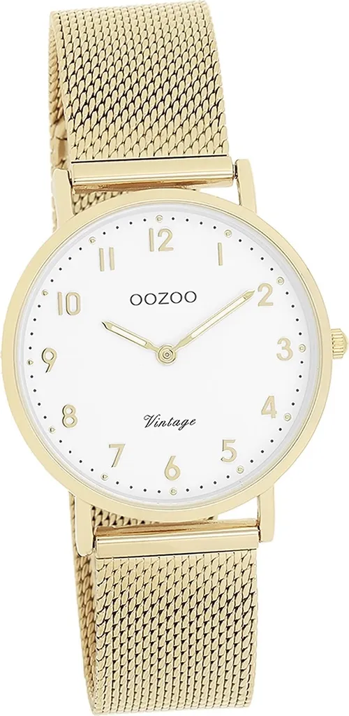 Oozoo Orologio Vintage D2UOC20347 - Qualità Quarzo e Metallo Oro