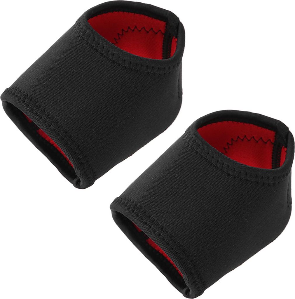 Hielbeschermer Sok, 2 Stck Fersensttze, Fersensporn Bandage Silikon, Neopren-Fersenset Schutz Fersenschutz Unisex Anti-Riss-Fersenschutz Wickelsttz...