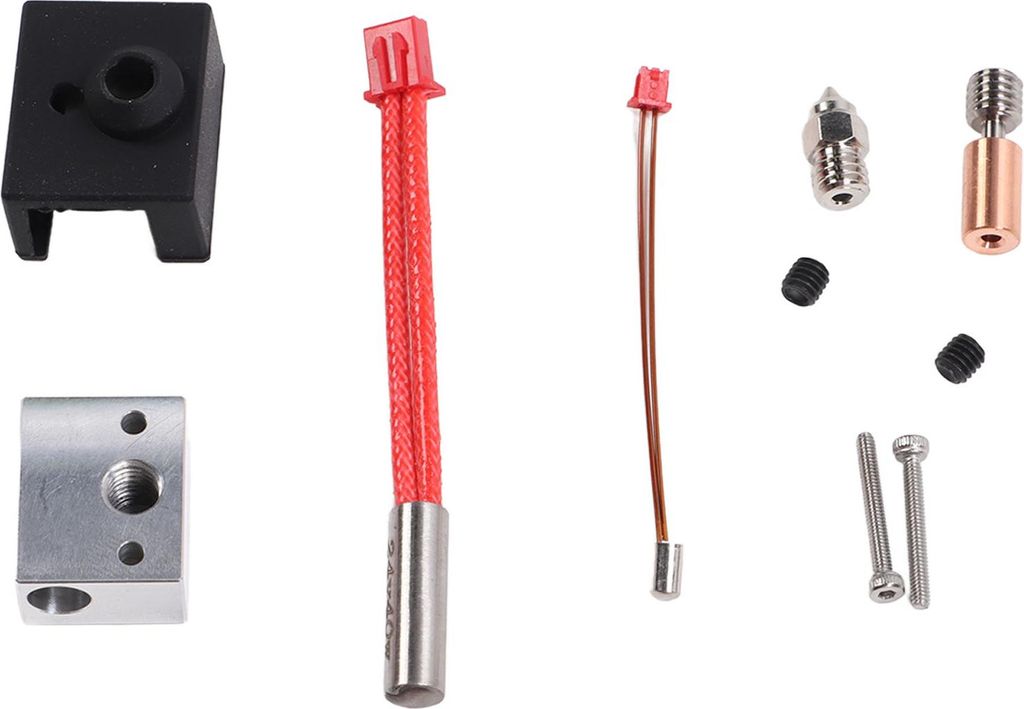 3D-Drucker-Hotend-Kit: 300 °C Düsenhals-Heizblock, 24 V, 40 W, passend für Ender 3 S1