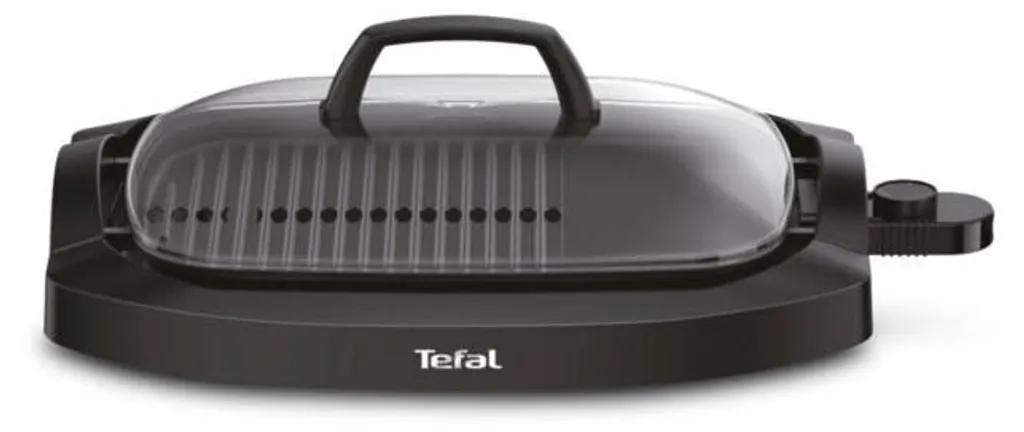 Plancha Tefal CB6A0830 Couvercle Verre et Plaque Antiadhésive 2000W