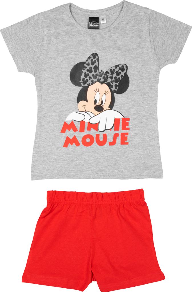 Disney Minnie Mouse Schlafanzug für Mädchen - Pyjama Set Produktbild 