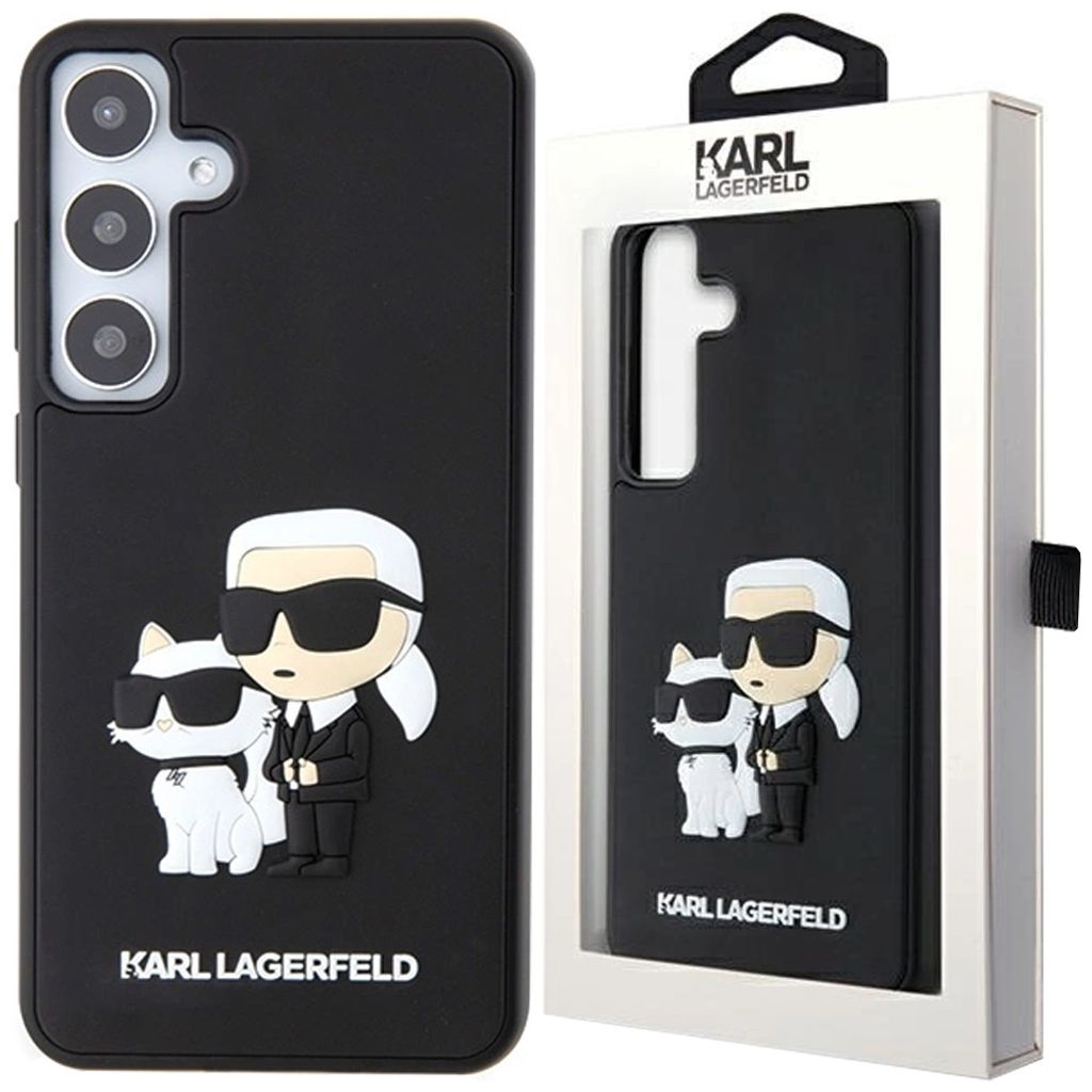 Etui Karl Lagerfeld 3D Gummi Karl&Choupette Na Samsung Produktbild 