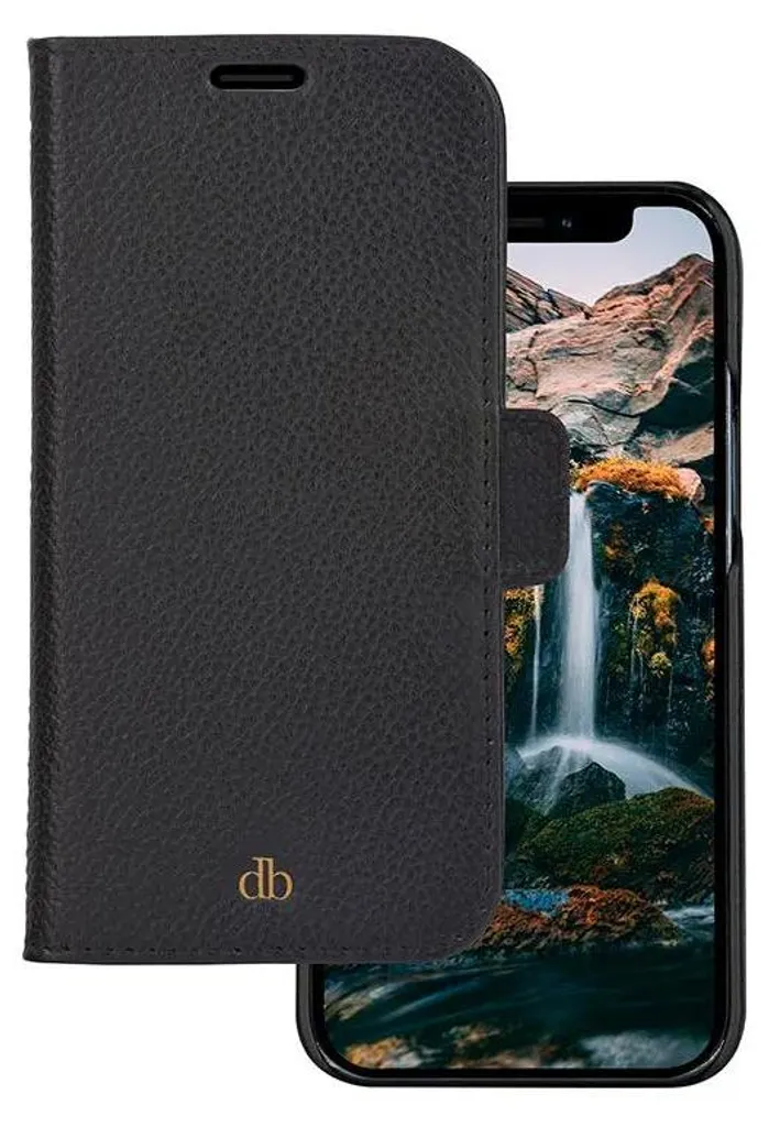 Étui en cuir dbramante1928 New York pour iPhone 11 et XR noir