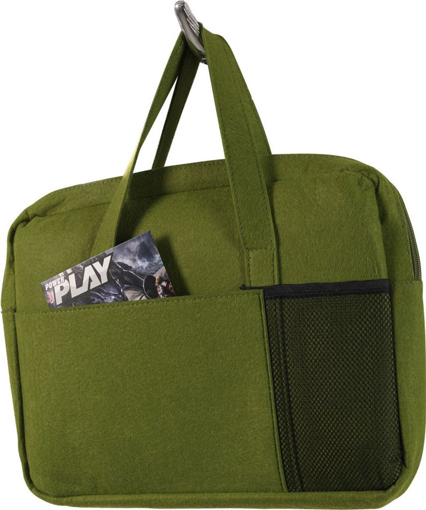 Filztasche GRÜN ''Ela'' Umhängetasche Messenger Notebooktasche Geschenk Handtasche Fashion Handtaschen für Frauen Jugendliche Taschen Messenger ...