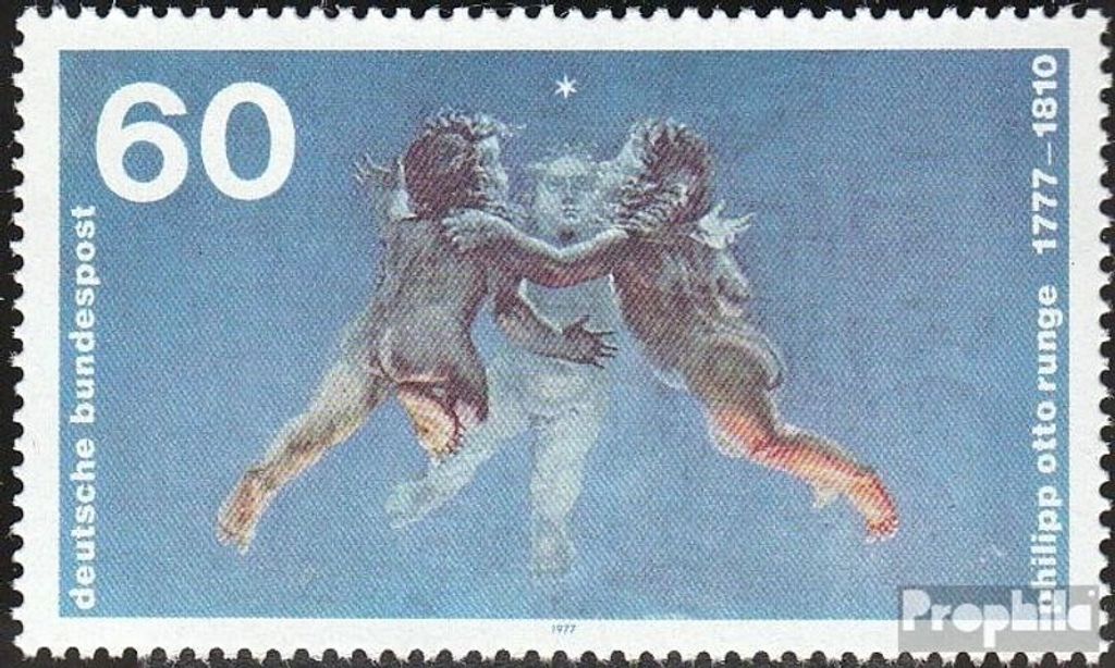 Briefmarken BRD (BR.Deutschland) 1977 Mi 940 (kompl.Ausgabe) postfrisch 200.Geburtstag von Runge