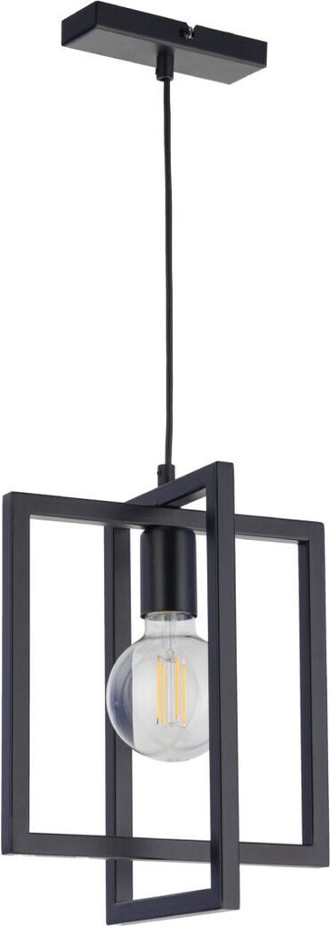 Lampa wisząca dekoracyjna geometryczna loft czarna do Zdjęcie produktu 