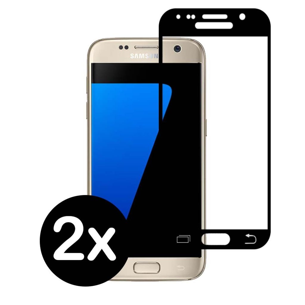 Smartphonica Displayschutzfolie für Samsung Galaxy S7 Edge aus Glas - 2 Stück