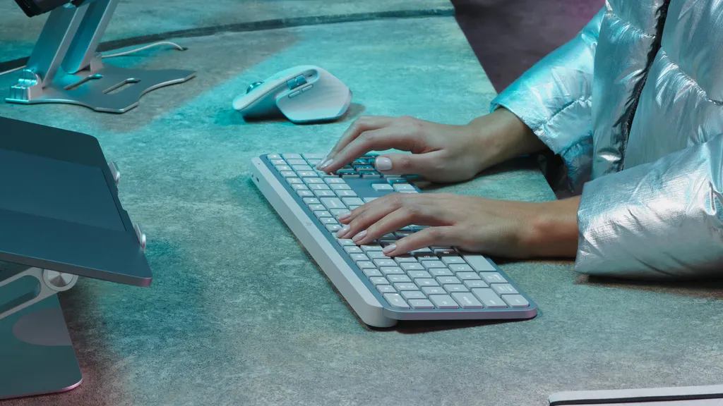 Clavier Logitech MX Keys S Rétroéclairé Intelligent Sans Fil Gris US
