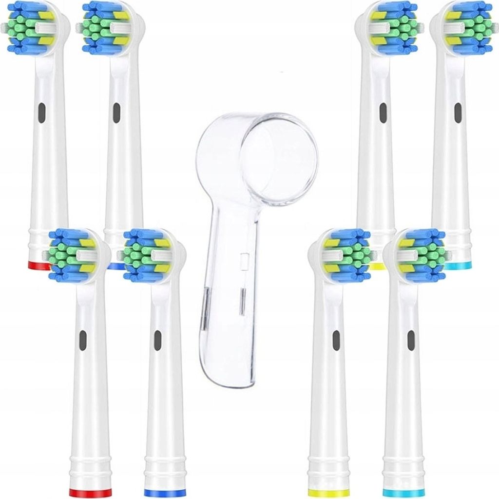 Oral-B Aufsteckbürsten FlossAction 8er Set mit Schutzkappe Ersatzköpfe