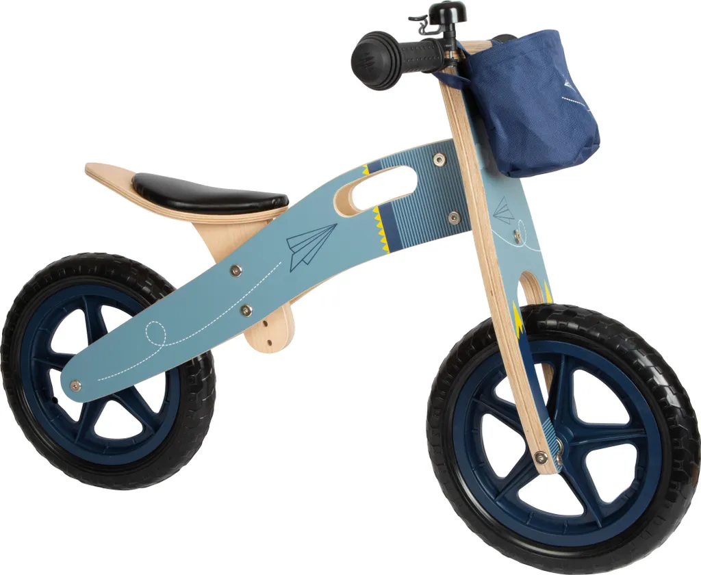 Roue d'exercice silencieuse avion en papier bleu en ABS renforcé