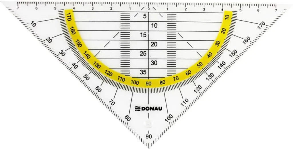 Tracez des Angles Précis avec le Triangle Géométrique Donau de 16,0 cm - 2
