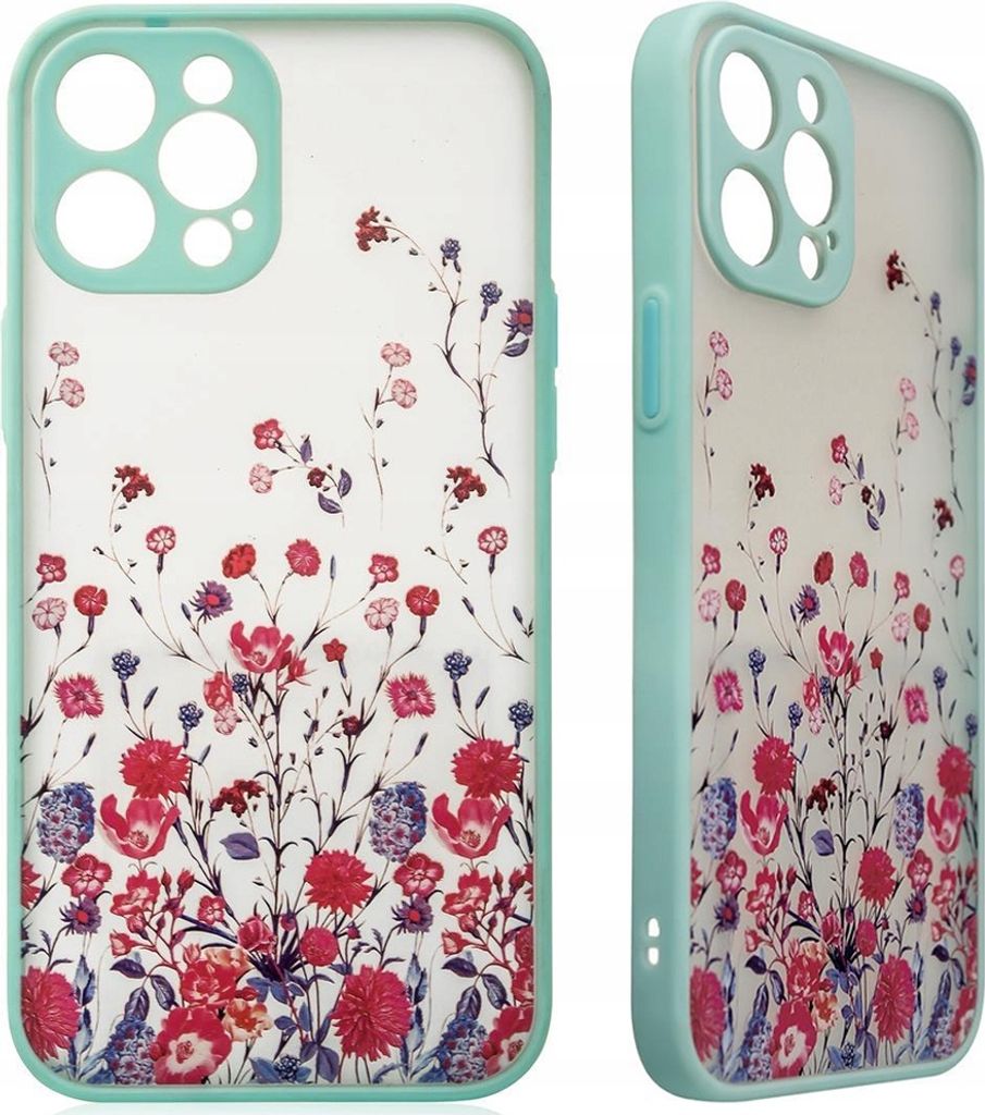 Design Case Case Hülle für Iphone 12 Pro Max Hellblau