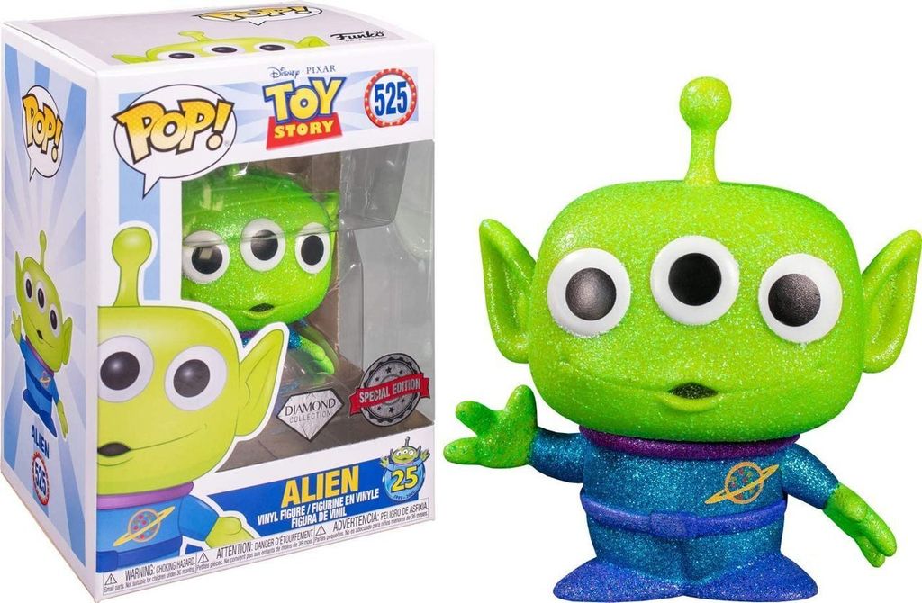 Funko Pop Vinyl - Toy Story 4 Alien #525 + Pop Protector