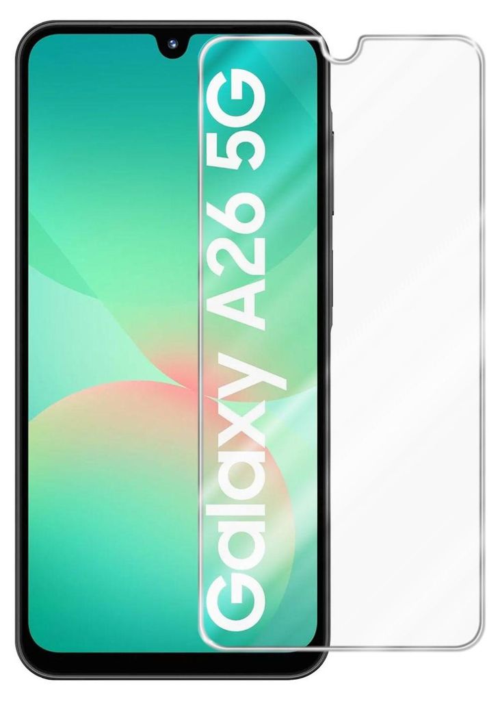 Cadorabo Panzer Schutz Glas für Samsung Galaxy A26 Produktbild 