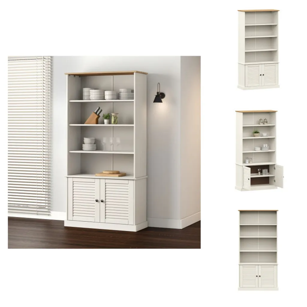 Étagère à Livres Blanche 170 cm pour Organiser votre Collection de Livres