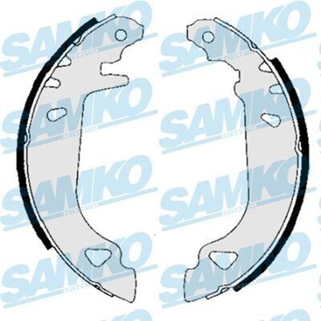 SAMKO Bremsbackensatz Trommelbremse Hinten für FIAT PUNTO (176) 180mm 84780