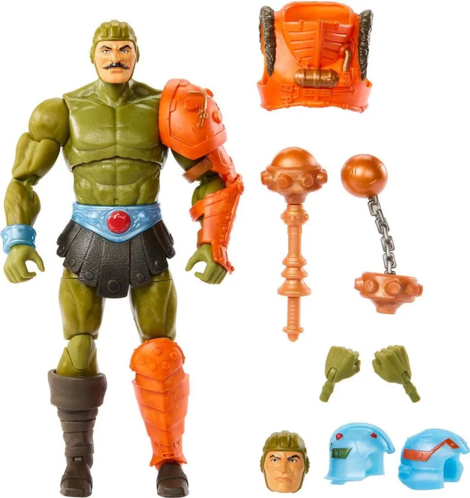 Figurine Man-At-Arms 17 cm : Qualité Supérieure Les Maîtres de l'Univers