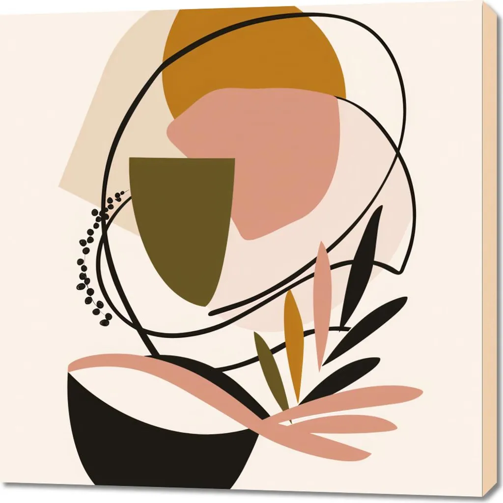 Décoration Murale Inspiration 90x90 cm - Impression Qualité Galerie