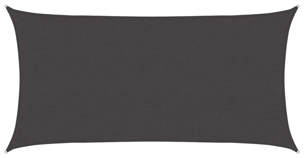 Sonnensegel Anthrazit 2,5 x 6 m HDPE Produktbild 