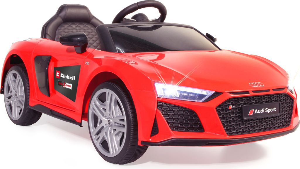 Ride-on Audi R8 Spyder rot 18V Einhell Power X-Change Produktbild 4
