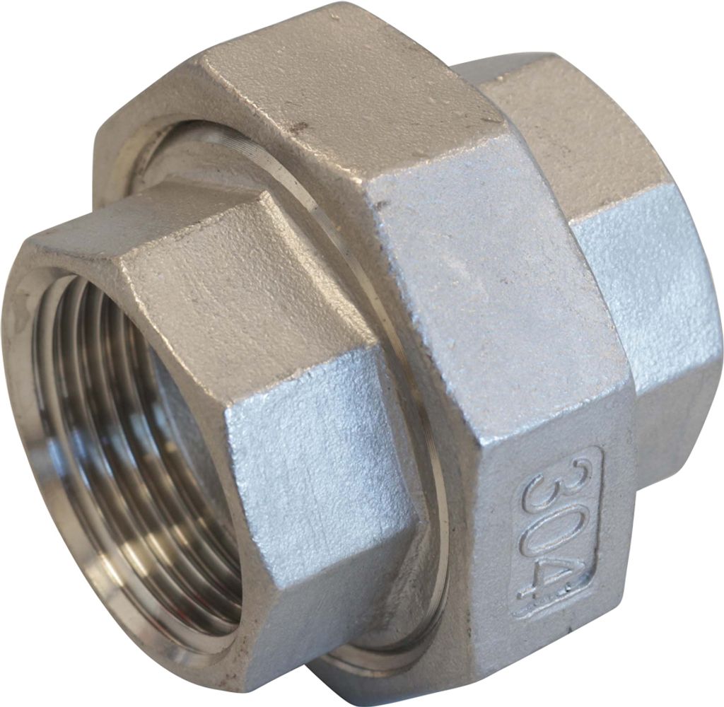 V2A Verschraubung IG-IG (konisch) 1"