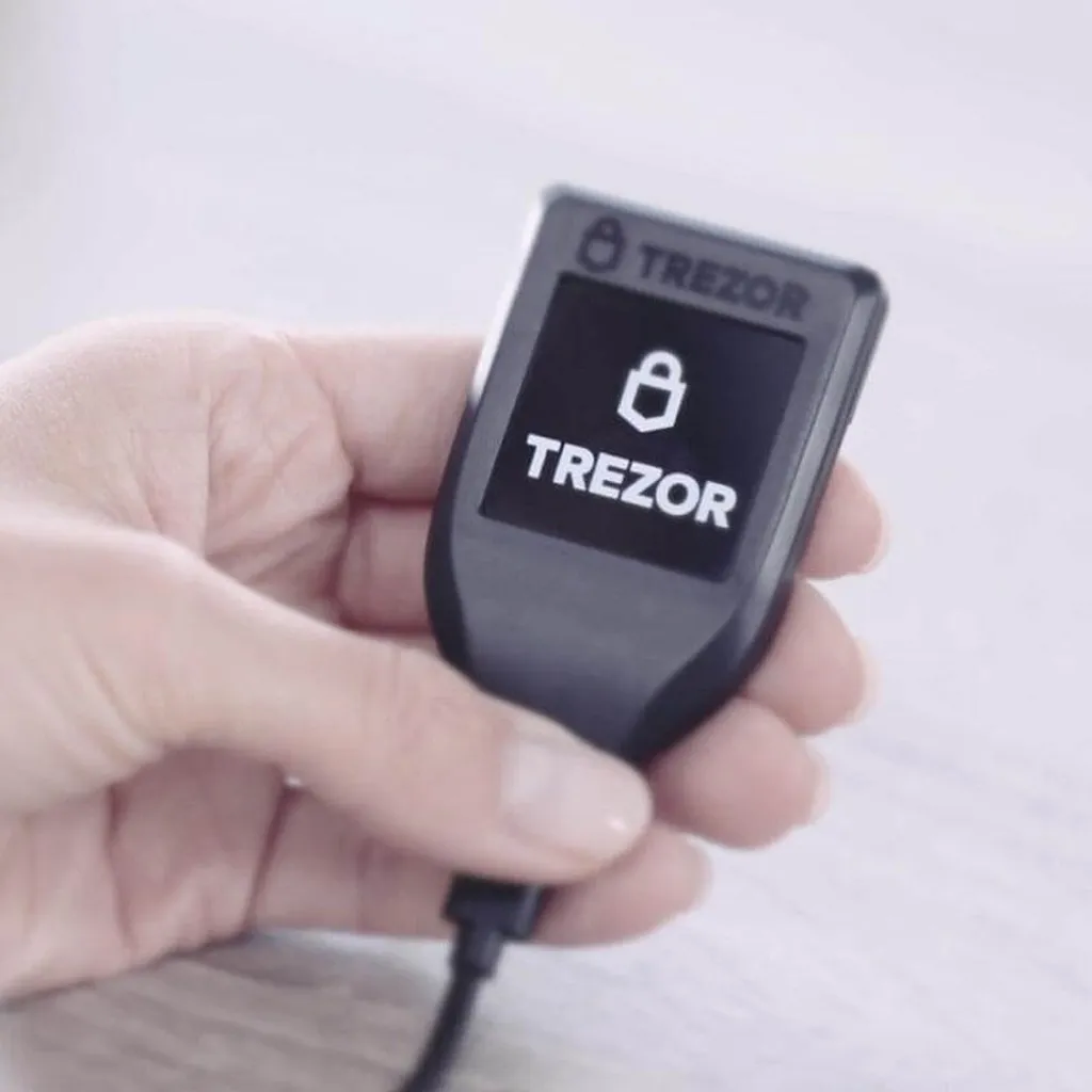 Trezor T Portafoglio Hardware Crypto Touchscreen | Bitcoin Ethereum ERC20 - 2