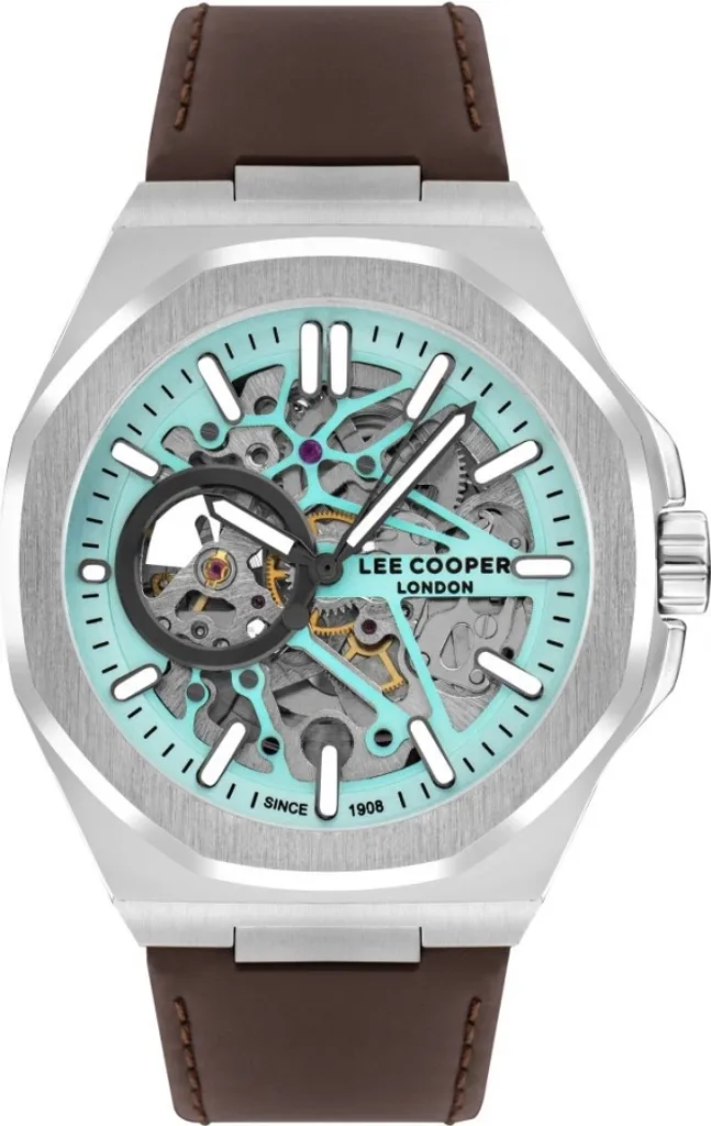 Montre Lee Cooper LC07978.391 Homme Bleu Marine Fashion Skeleton Chic