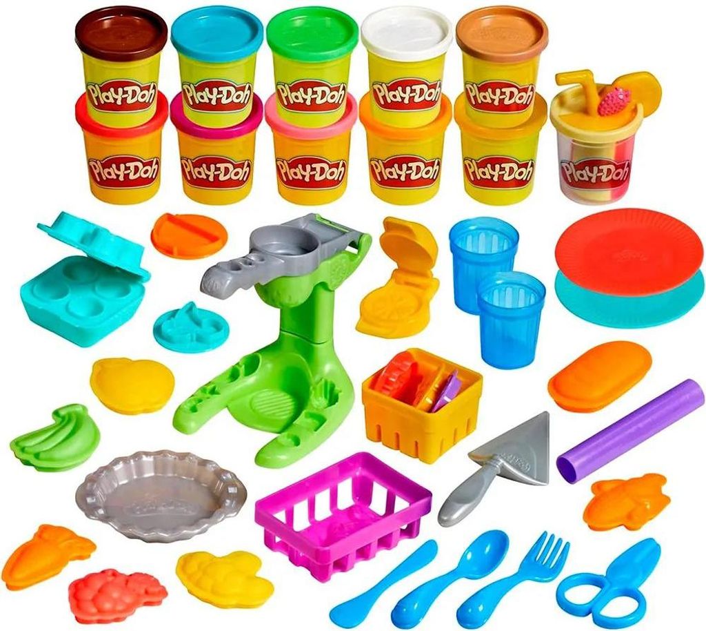 Play-doh Bauernmarkt-aktivitätsset Mehrfarbig Kinder Mehrfarbig One Size