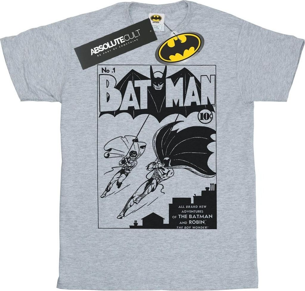 DC Comics - "No. 1" T-Shirt für Herren BI14557 (M) (Grau)
