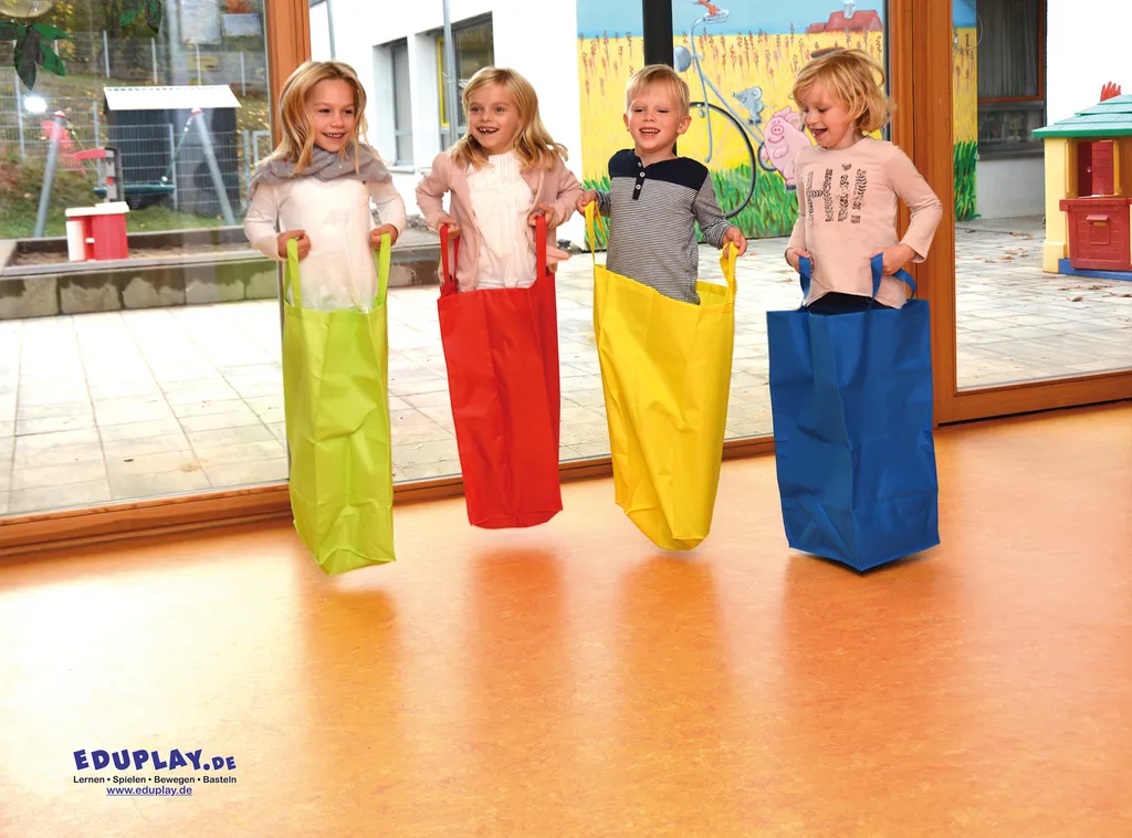 Sac gonflable robuste Eduplay - Kit de 4 cales à air ultra résistantes