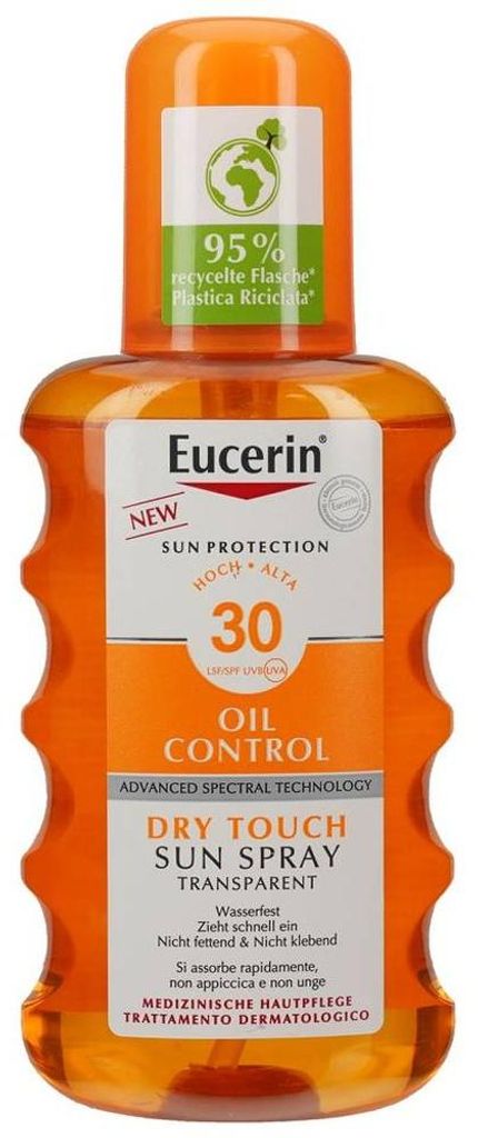 Eucerin Sun Spray Transparent Spf30 200 Ml Immagine del prodotto 